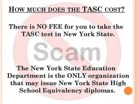 new york state tasc requirements